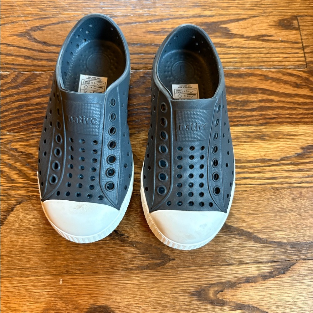 Native Kids Navy Slip-On Water Shoes